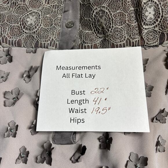 Anthropologie Byron Lars Beguile Plus 18 Cocktail Dress Wedding Special Even NWT - Picture 13 of 13